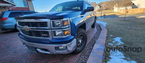 2015 Chevrolet Silverado K1500 Lt из США, поврежденный, VIN 3GCUKREC9FG227937